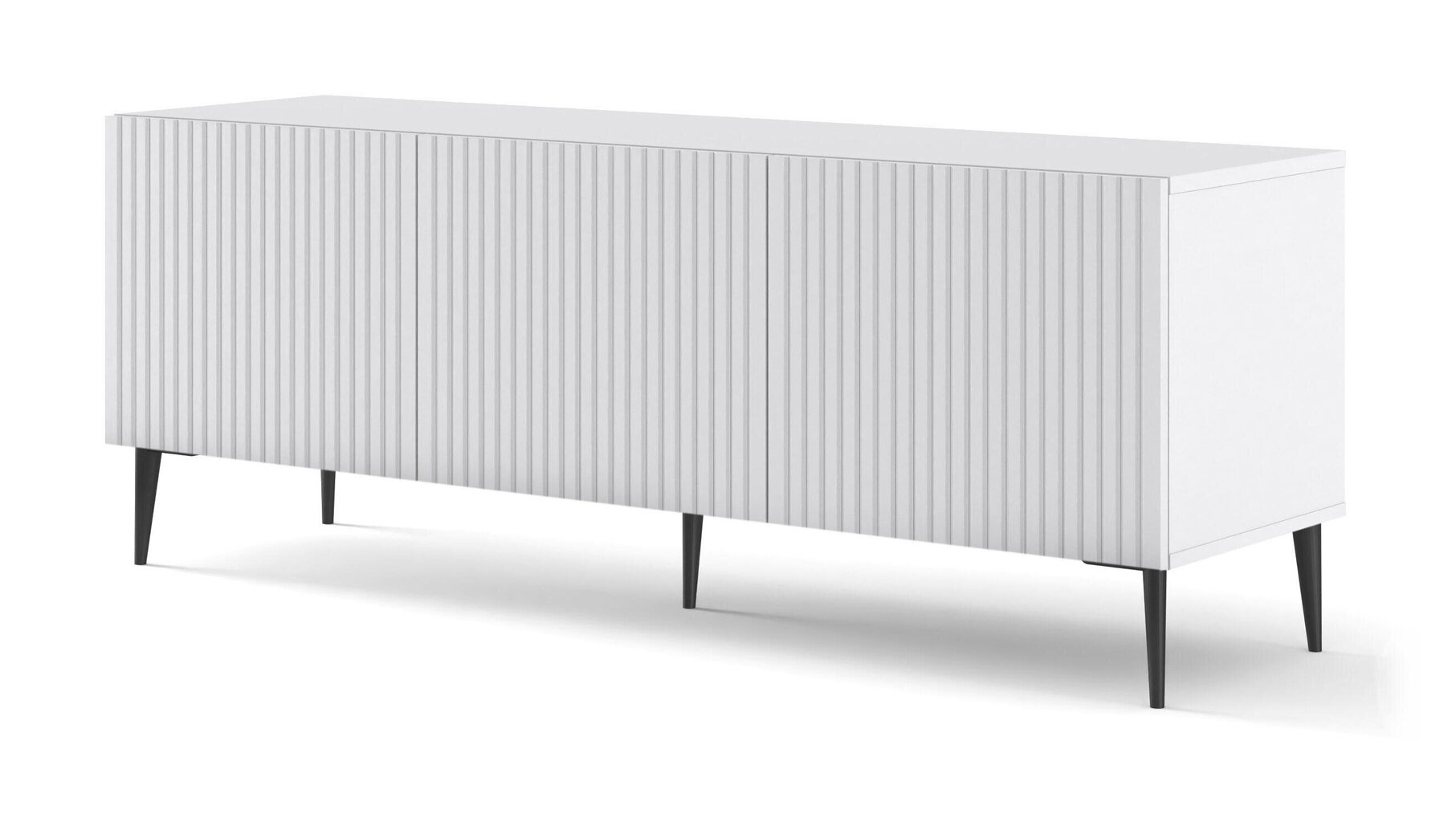 Tv-taso Ravenna B FURNLUX CLASSIC, 150x42x56 cm, valkoinen hinta ja tiedot | TV-tasot | hobbyhall.fi