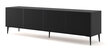 Tv-taso Ravenna B FURNLUX CLASSIC, 200x42x56 cm, musta hinta ja tiedot | TV-tasot | hobbyhall.fi