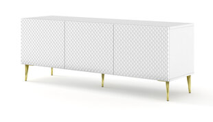 Tv-taso Ravenna C FURNLUX CLASSIC, 150x42x56 cm, valkoinen hinta ja tiedot | TV-tasot | hobbyhall.fi