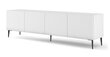 Tv-taso Ravenna C FURNLUX CLASSIC, 200x42x56 cm, valkoinen hinta ja tiedot | TV-tasot | hobbyhall.fi