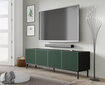 Tv-taso Ravenna F FURNLUX CLASSIC, 200x42x58 cm, musta hinta ja tiedot | TV-tasot | hobbyhall.fi