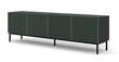 Tv-taso Ravenna F FURNLUX CLASSIC, 200x42x58 cm, musta hinta ja tiedot | TV-tasot | hobbyhall.fi