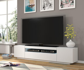 Tv-taso Aura FURNLUX CLASSIC, 200x37x42 cm, valkoinen hinta ja tiedot | TV-tasot | hobbyhall.fi