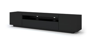 Tv-taso Aura FURNLUX CLASSIC, 200x37x42 cm, musta hinta ja tiedot | TV-tasot | hobbyhall.fi