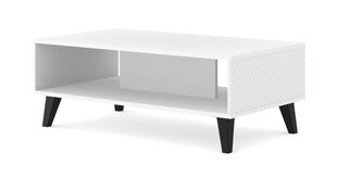 Sohvapöytä Ravenna Pc FURNLUX CLASSIC, 90x60x43 cm, valkoinen hinta ja tiedot | Sohvapöydät | hobbyhall.fi