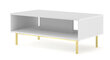 Sohvapöytä Ravenna B FURNLUX CLASSIC, 90x60x45 cm, valkoinen hinta ja tiedot | Sohvapöydät | hobbyhall.fi