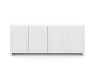 Senkki Arco FURNLUX CLASSIC, 204x35x83 cm, valkoinen hinta ja tiedot | Olohuoneen kaapit ja lipastot | hobbyhall.fi