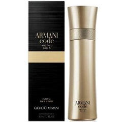 Giorgio Armani Code Absolu Gold EDP miehelle 110 ml hinta ja tiedot | Miesten hajuvedet | hobbyhall.fi