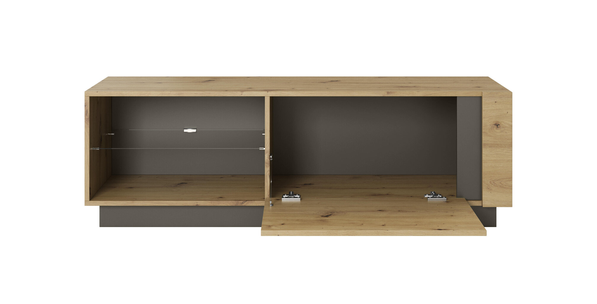 Tv-taso Arcade FURNLUX CLASSIC, 139x40x46 cm, beige hinta ja tiedot | TV-tasot | hobbyhall.fi