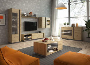 Tv-taso Arcade FURNLUX CLASSIC, 188x40x46 cm, beige hinta ja tiedot | TV-tasot | hobbyhall.fi