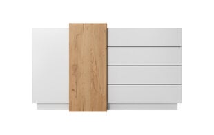 Lipasto 3D FURNLUX CLASSIC, 160x45x94 cm, valkoinen hinta ja tiedot | Lipastot | hobbyhall.fi