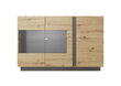 Lipasto Arcade FURNLUX CLASSIC, 139x40x91 cm, beige hinta ja tiedot | Lipastot | hobbyhall.fi