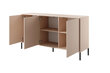 Lipasto Dast FURNLUX CLASSIC, 154x40x82 cm, beige hinta ja tiedot | Lipastot | hobbyhall.fi