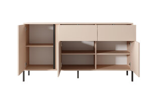 Lipasto Dast FURNLUX CLASSIC, 154x40x82 cm, beige hinta ja tiedot | Lipastot | hobbyhall.fi