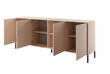 Lipasto Dast FURNLUX CLASSIC, 203x40x82 cm, beige hinta ja tiedot | Lipastot | hobbyhall.fi