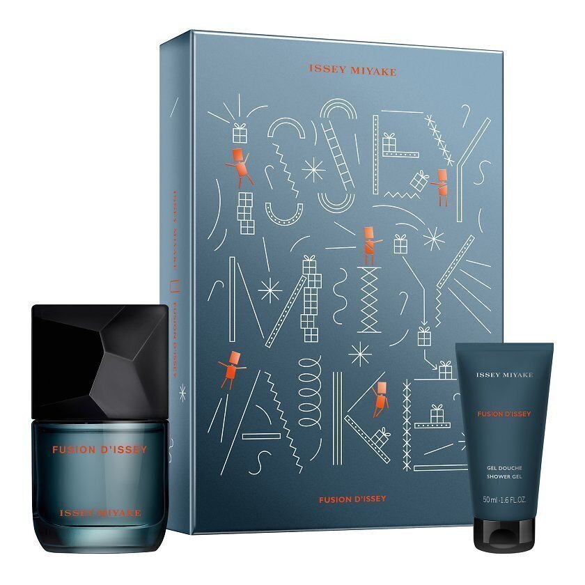 Issey Miyake Fusion D'Issey EDT lahjapakkaus miehelle 50 ml hinta ja tiedot | Miesten hajuvedet | hobbyhall.fi