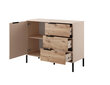 Lipasto Rave FURNLUX CLASSIC, 104x40x82 cm, beige hinta ja tiedot | Lipastot | hobbyhall.fi