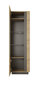 Vitriini Arcade FURNLUX CLASSIC, 60x40x194 cm, beige hinta ja tiedot | Vitriinit | hobbyhall.fi