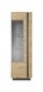 Vitriini Arcade FURNLUX CLASSIC, 60x40x194 cm, beige hinta ja tiedot | Vitriinit | hobbyhall.fi