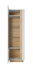 Vitriini Arcade FURNLUX CLASSIC, 60x40x194 cm, valkoinen hinta ja tiedot | Vitriinit | hobbyhall.fi