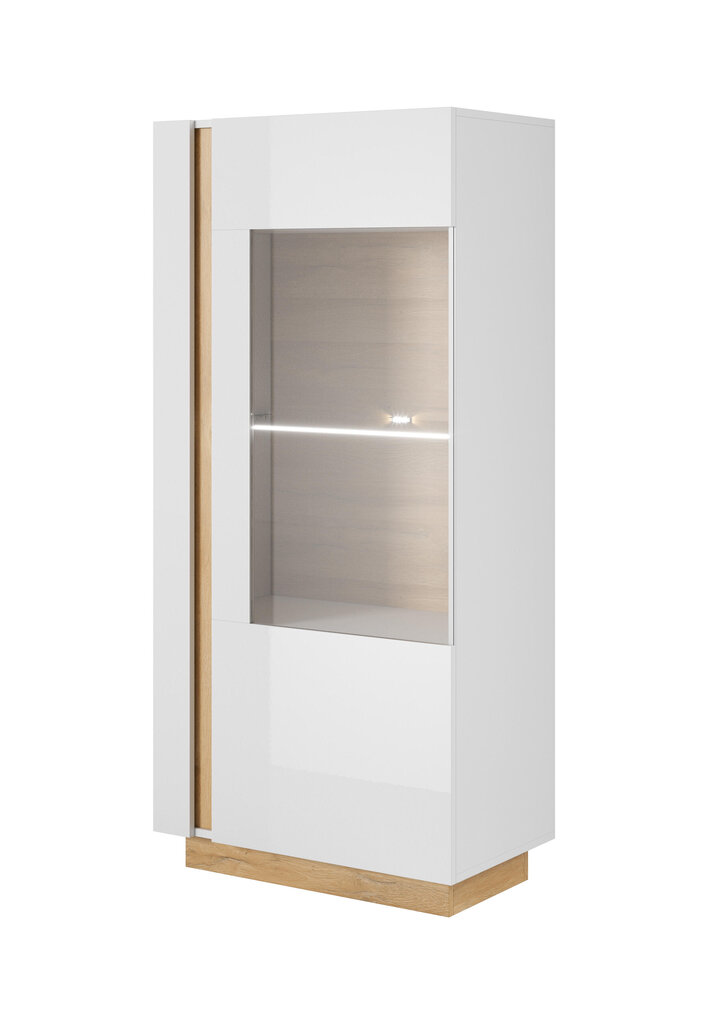 Vitriini Arcade FURNLUX CLASSIC, 72x40x154 cm, valkoinen hinta ja tiedot | Vitriinit | hobbyhall.fi