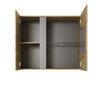 Vitriini Arcade FURNLUX CLASSIC, 97x40x83 cm, beige hinta ja tiedot | Vitriinit | hobbyhall.fi