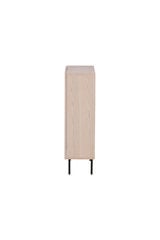 Vitriini Björkön FURNLUX CLASSIC, 80x30x103 cm, luonnollinen hinta ja tiedot | Vitriinit | hobbyhall.fi