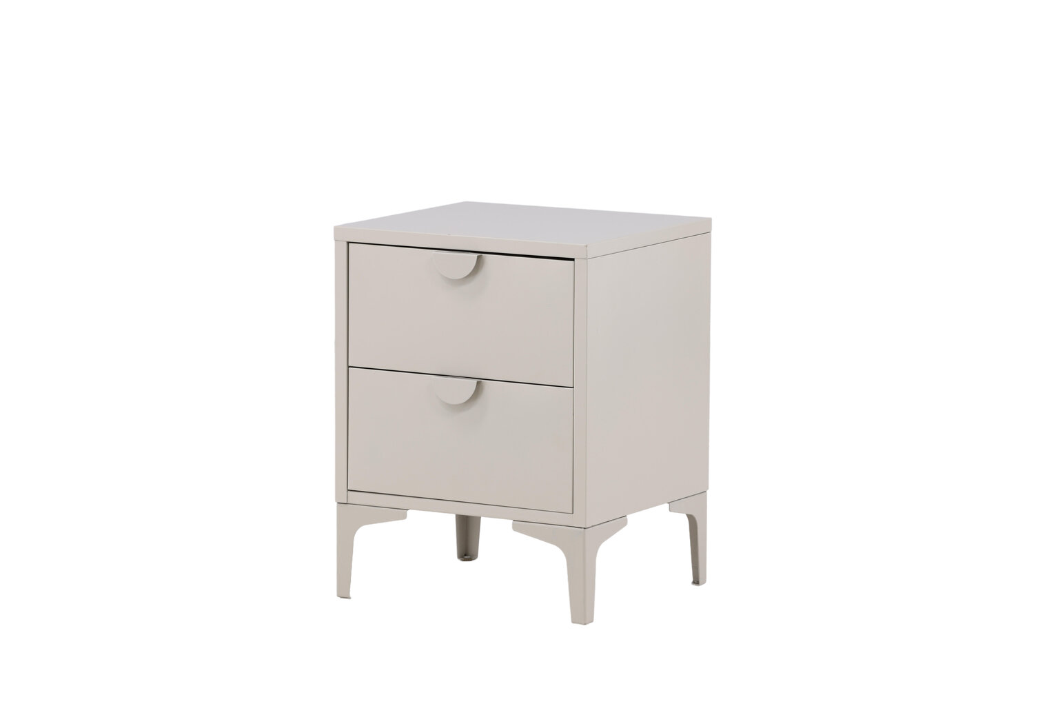 Lipasto Piring FURNLUX CLASSIC, 45x40x52 cm, beige hinta ja tiedot | Lipastot | hobbyhall.fi