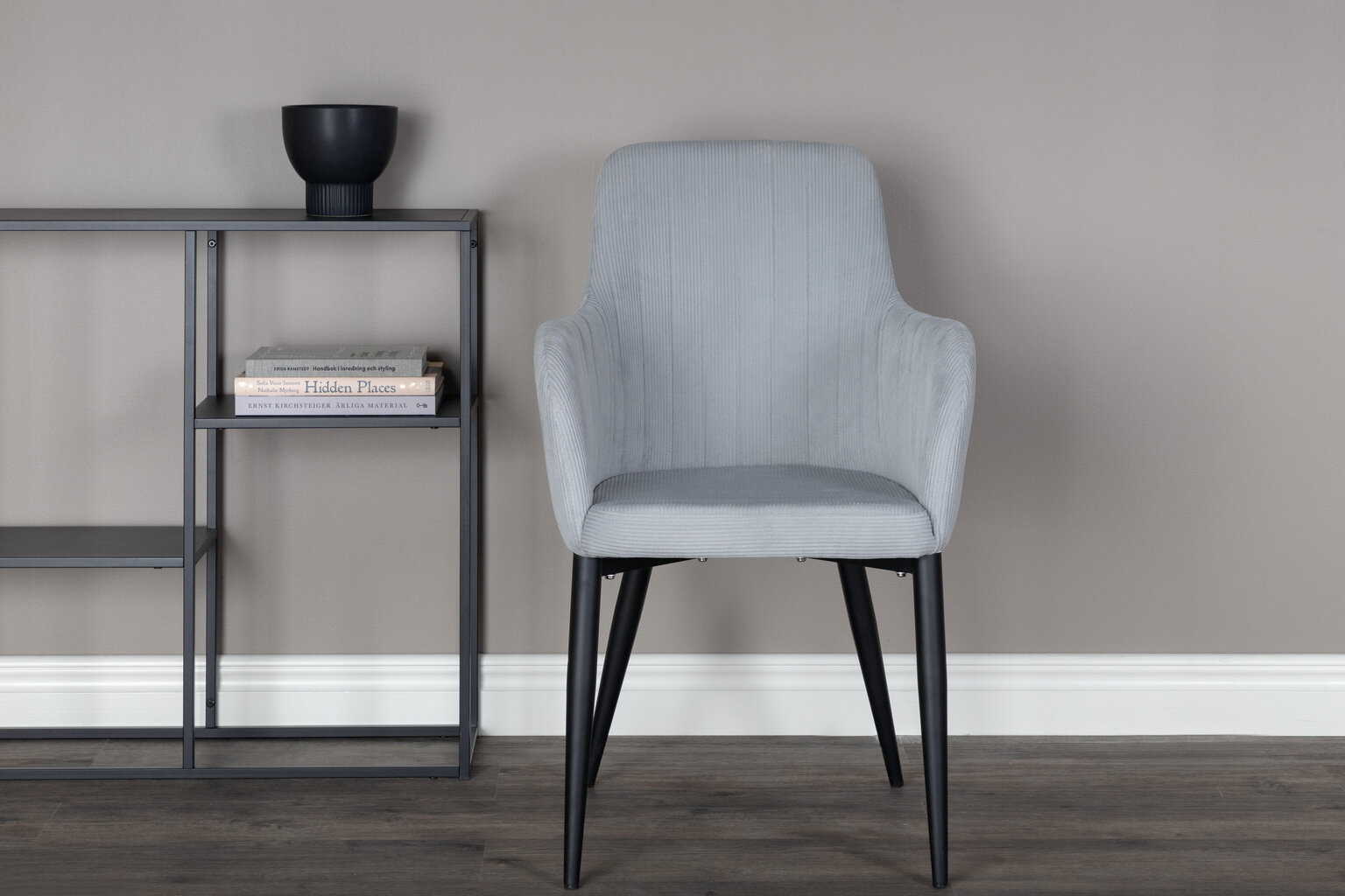 Tuoli Comfort FURNLUX CLASSIC, 57x62x93 cm, vaaleanharmaa hinta ja tiedot | Ruokapöydän tuolit | hobbyhall.fi
