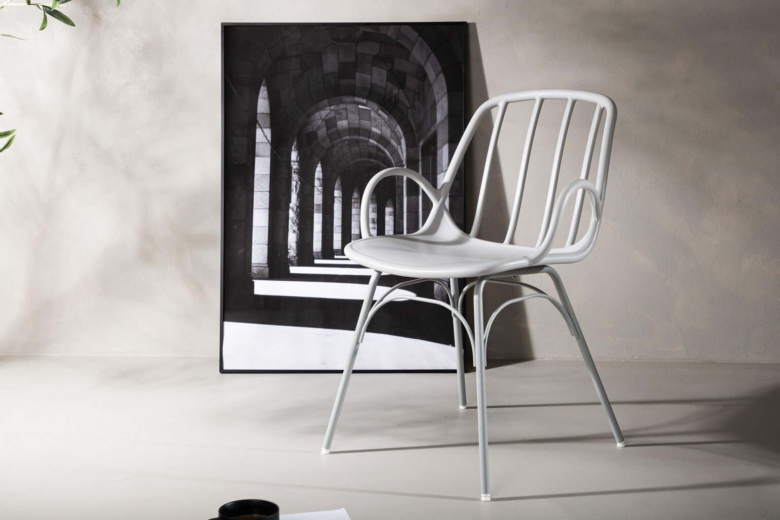 Tuoli Dyrön FURNLUX CLASSIC, 55x59x81 cm, vaaleanharmaa hinta ja tiedot | Ruokapöydän tuolit | hobbyhall.fi
