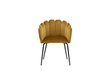Tuoli Limhamn FURNLUX CLASSIC, 61x54x77 cm, keltainen hinta ja tiedot | Ruokapöydän tuolit | hobbyhall.fi