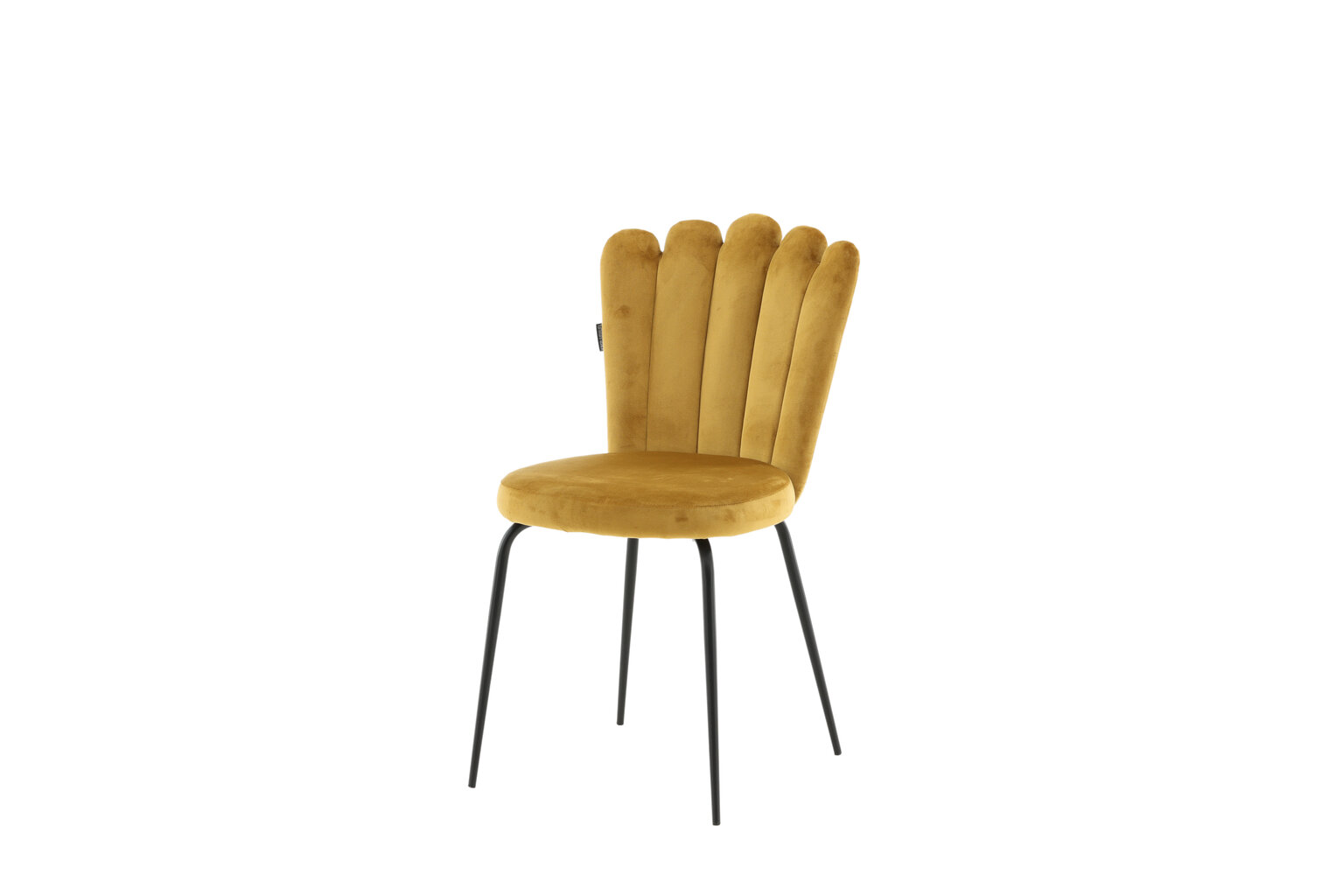 Tuoli Lillehammer FURNLUX CLASSIC, 45x54x83 cm, keltainen hinta ja tiedot | Ruokapöydän tuolit | hobbyhall.fi