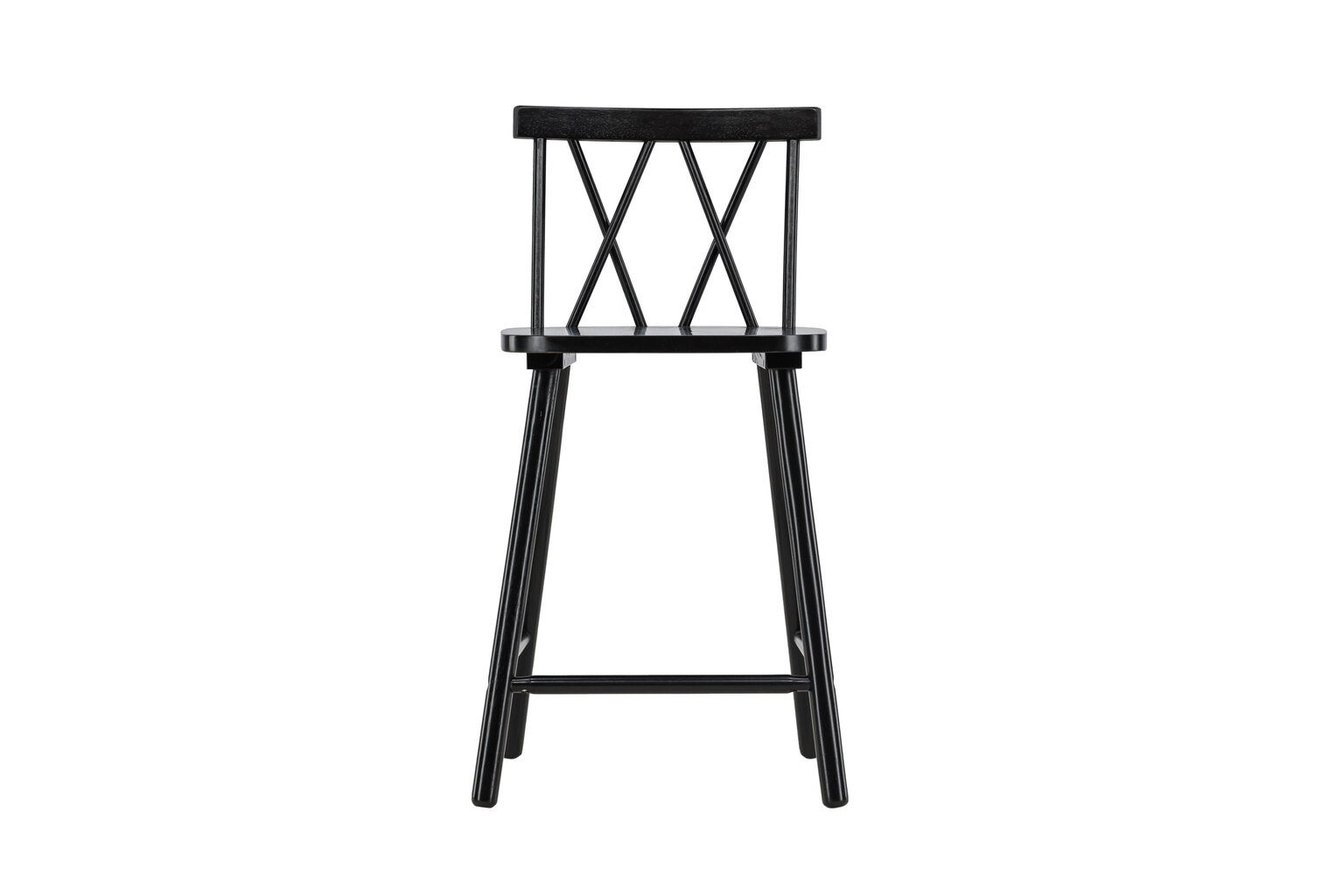 Baarituoli Mollösand FURNLUX PREMIUM, 43x44x90 cm, musta hinta ja tiedot | Ruokapöydän tuolit | hobbyhall.fi