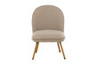 Nojatuoli Polar FURNLUX CLASSIC, 55x72x81 cm, beige hinta ja tiedot | Toimistotuolit | hobbyhall.fi