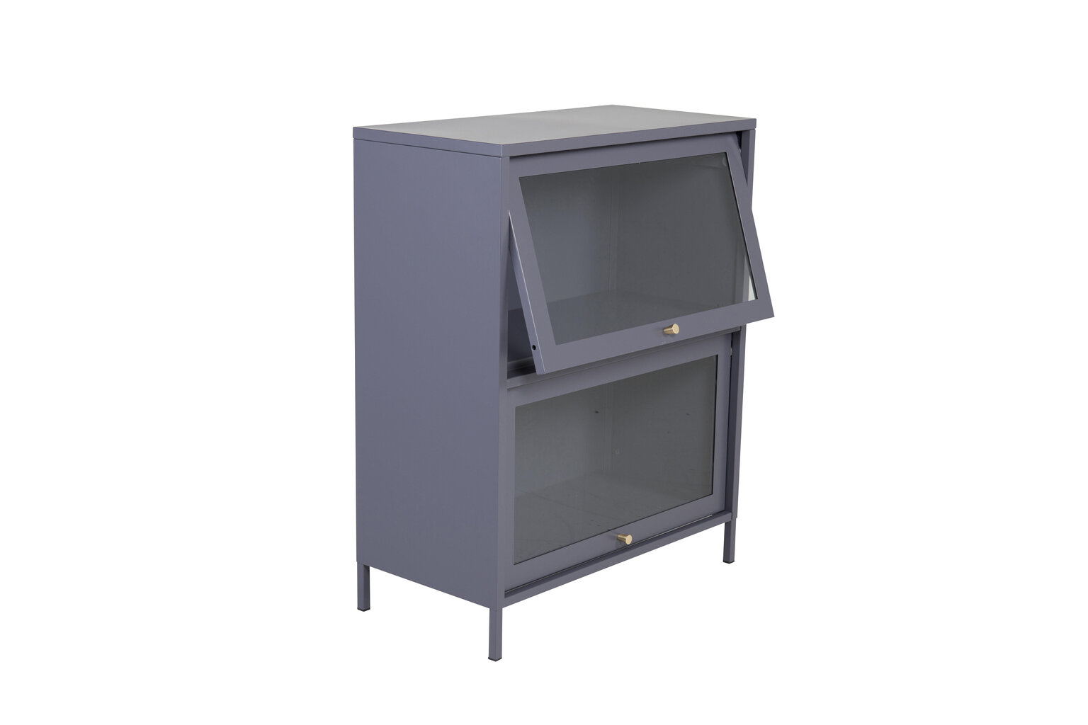 Vitriini Bakal FURNLUX CLASSIC, 80x40x100 cm, harmaa hinta ja tiedot | Vitriinit | hobbyhall.fi