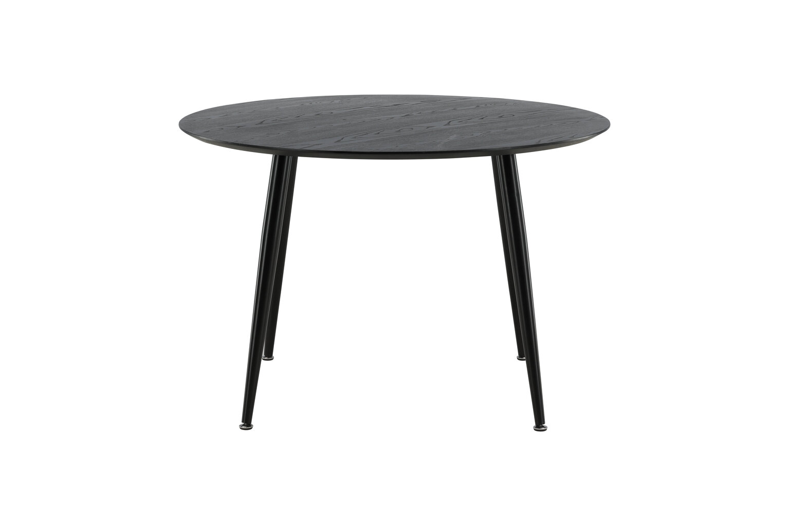 Ruokapöytä Dipp FURNLUX CLASSIC, 115x115x75 cm, musta hinta ja tiedot | Ruokapöydät | hobbyhall.fi