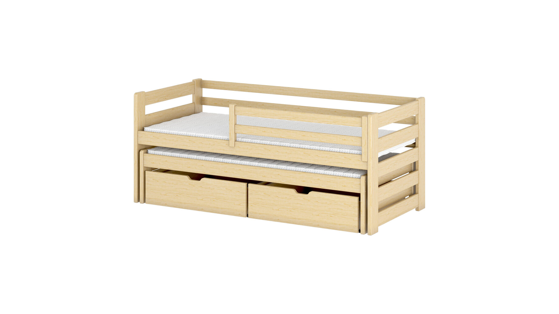 Lastensänky Senso FURNLUX CLASSIC, 88x168x78 cm, beige hinta ja tiedot | Lastensängyt | hobbyhall.fi