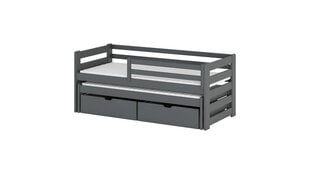 Lastensänky Senso FURNLUX CLASSIC, 88x208x78 cm, grafiitti hinta ja tiedot | Lastensängyt | hobbyhall.fi