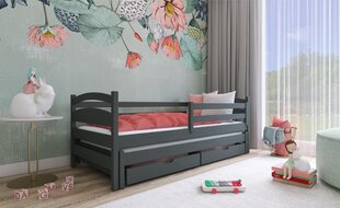 Lastensänky Tosia FURNLUX CLASSIC, 88x208x71 cm, grafiitti hinta ja tiedot | Lastensängyt | hobbyhall.fi