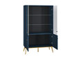 Vitriini Marine FURNLUX CLASSIC, 92x40x152 cm, sininen hinta ja tiedot | Vitriinit | hobbyhall.fi