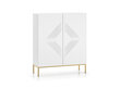 Senkki Clearing FURNLUX CLASSIC, 100x37x120 cm, valkoinen hinta ja tiedot | Olohuoneen kaapit ja lipastot | hobbyhall.fi