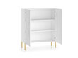 Senkki Clearing FURNLUX CLASSIC, 100x37x120 cm, valkoinen hinta ja tiedot | Olohuoneen kaapit ja lipastot | hobbyhall.fi