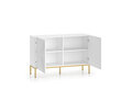 Senkki Clearing FURNLUX CLASSIC, 114x37x77 cm, valkoinen hinta ja tiedot | Olohuoneen kaapit ja lipastot | hobbyhall.fi