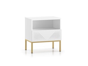 Yöpöytä Clearing FURNLUX CLASSIC, 50x34x53 cm, valkoinen hinta ja tiedot | Yöpöydät | hobbyhall.fi