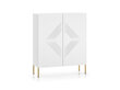 Senkki Clearing FURNLUX CLASSIC, 100x37x120 cm, valkoinen hinta ja tiedot | Olohuoneen kaapit ja lipastot | hobbyhall.fi