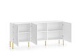 Senkki Clearing FURNLUX CLASSIC, 170x37x77 cm, valkoinen hinta ja tiedot | Olohuoneen kaapit ja lipastot | hobbyhall.fi