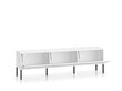 Tv-taso Clearing FURNLUX CLASSIC, 170x37x50 cm, valkoinen hinta ja tiedot | TV-tasot | hobbyhall.fi