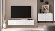 Tv-taso Clearing FURNLUX CLASSIC, 170x37x32 cm, valkoinen hinta ja tiedot | TV-tasot | hobbyhall.fi