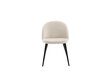 Tuoli Velvet FURNLUX CLASSIC, 50x57x77 cm, beige hinta ja tiedot | Ruokapöydän tuolit | hobbyhall.fi