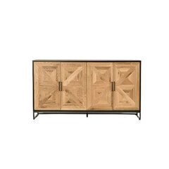 Senkki Indus FURNLUX PREMIUM, 160x46x87 cm, beige hinta ja tiedot | Olohuoneen kaapit ja lipastot | hobbyhall.fi